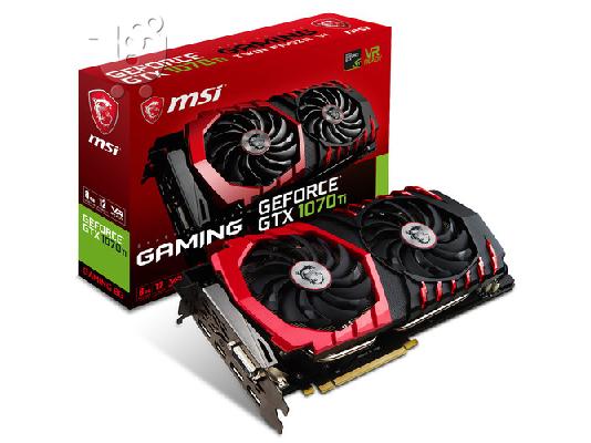 PoulaTo: MSI GeForce GTX 1070 Ti GAMING 8G Graphics Card